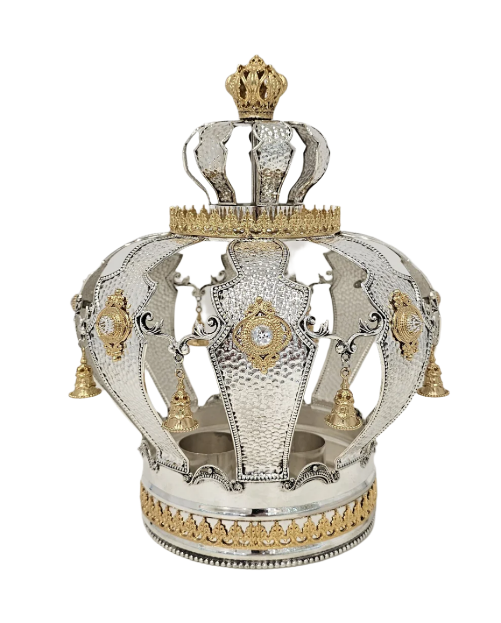 Crown - dipped in silver