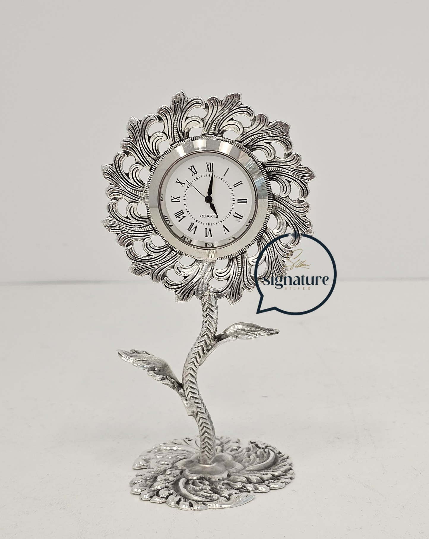 Flower Table Clock