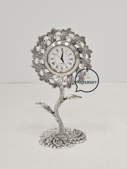 Flower Table Clock