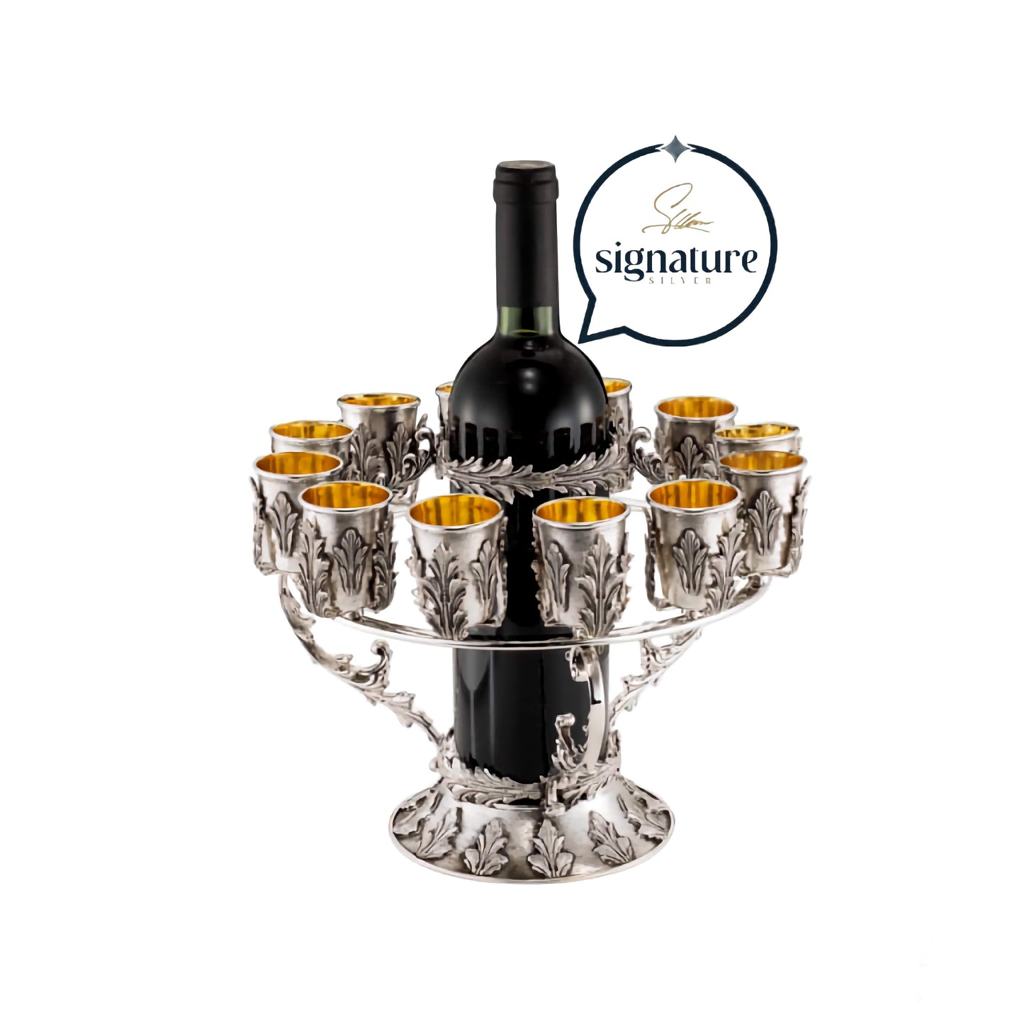 Bottle Holder w/ 12 Cups