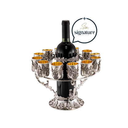 Bottle Holder w/ 12 Cups