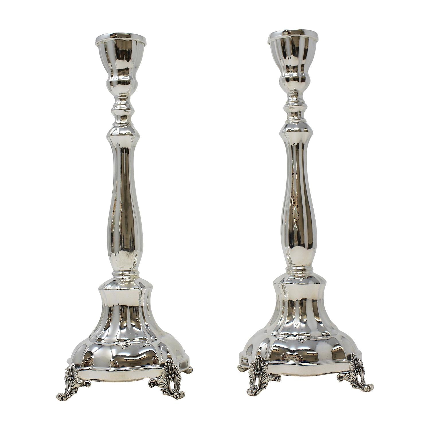 Sterling silver candlestick